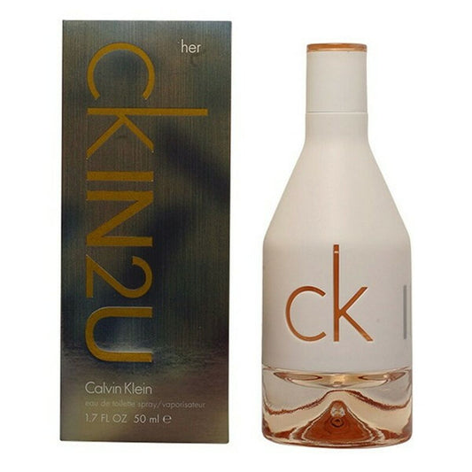 Dame parfyme Calvin Klein Ck In2u EDT 150 ml