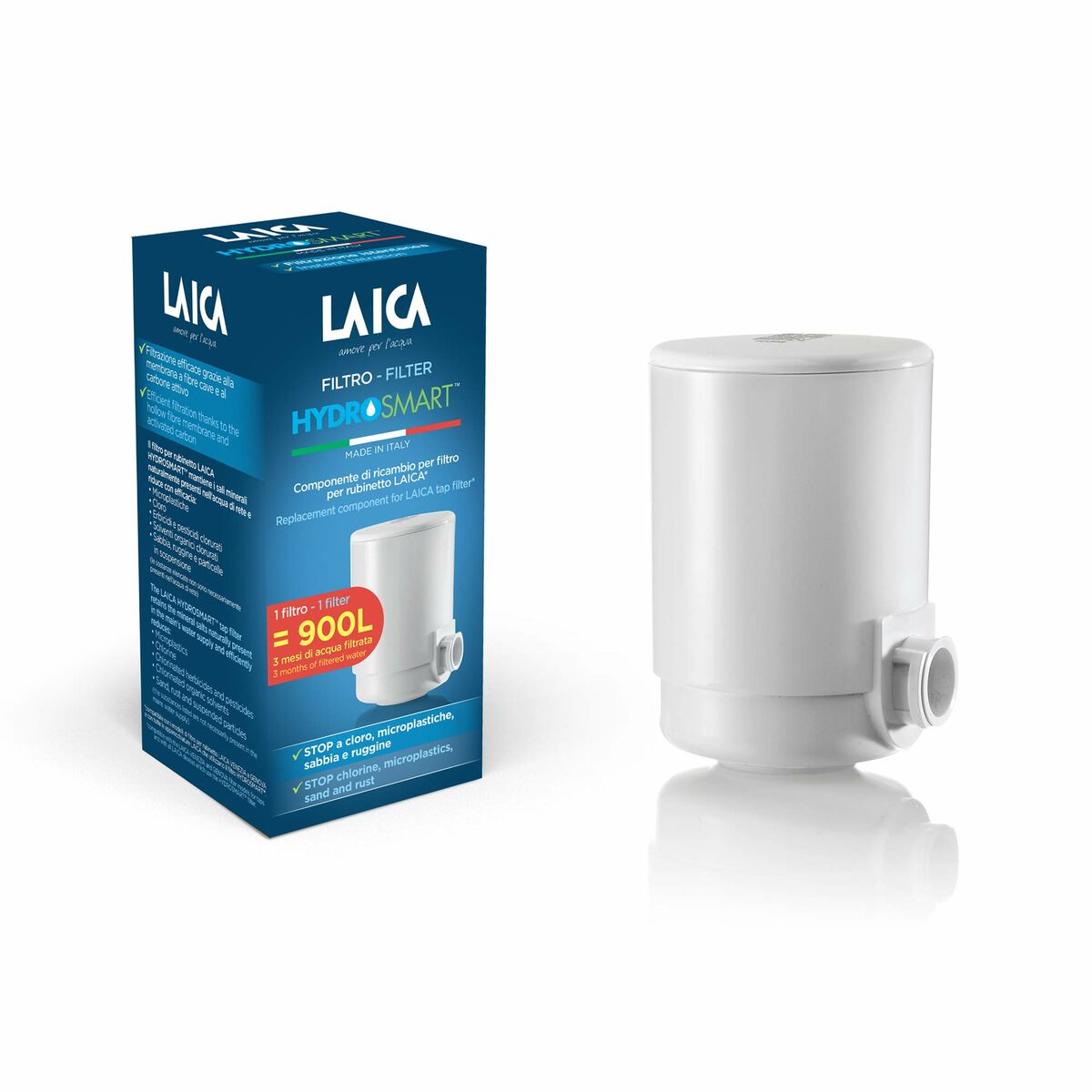 Filter for tap LAICA FR01M Hvit Plast Filter for tap