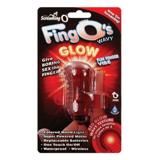 Mycero Fingermorro The Screaming O The FingO Glow Waby Rød