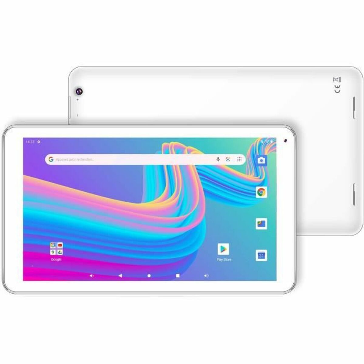 Nettbrett Logicom Tab 129 - 10 TN 32 GB Allwinner A133 Quad Core 1.6 GHZ Hvit 10" 2 GB RAM