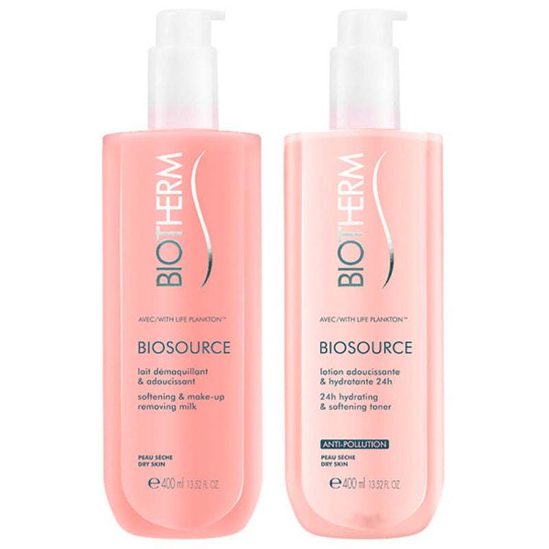 Kosmetisk sett kvinner Biosource Duo Biotherm (2 stk) Tørr hud