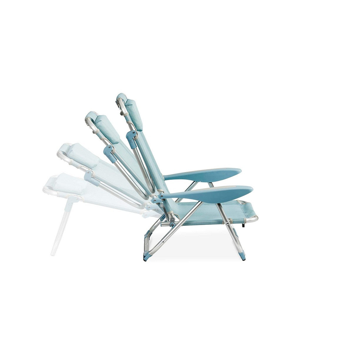 Puutarhatuoli Innov'axe Clic Clac Ryggsekk Blå