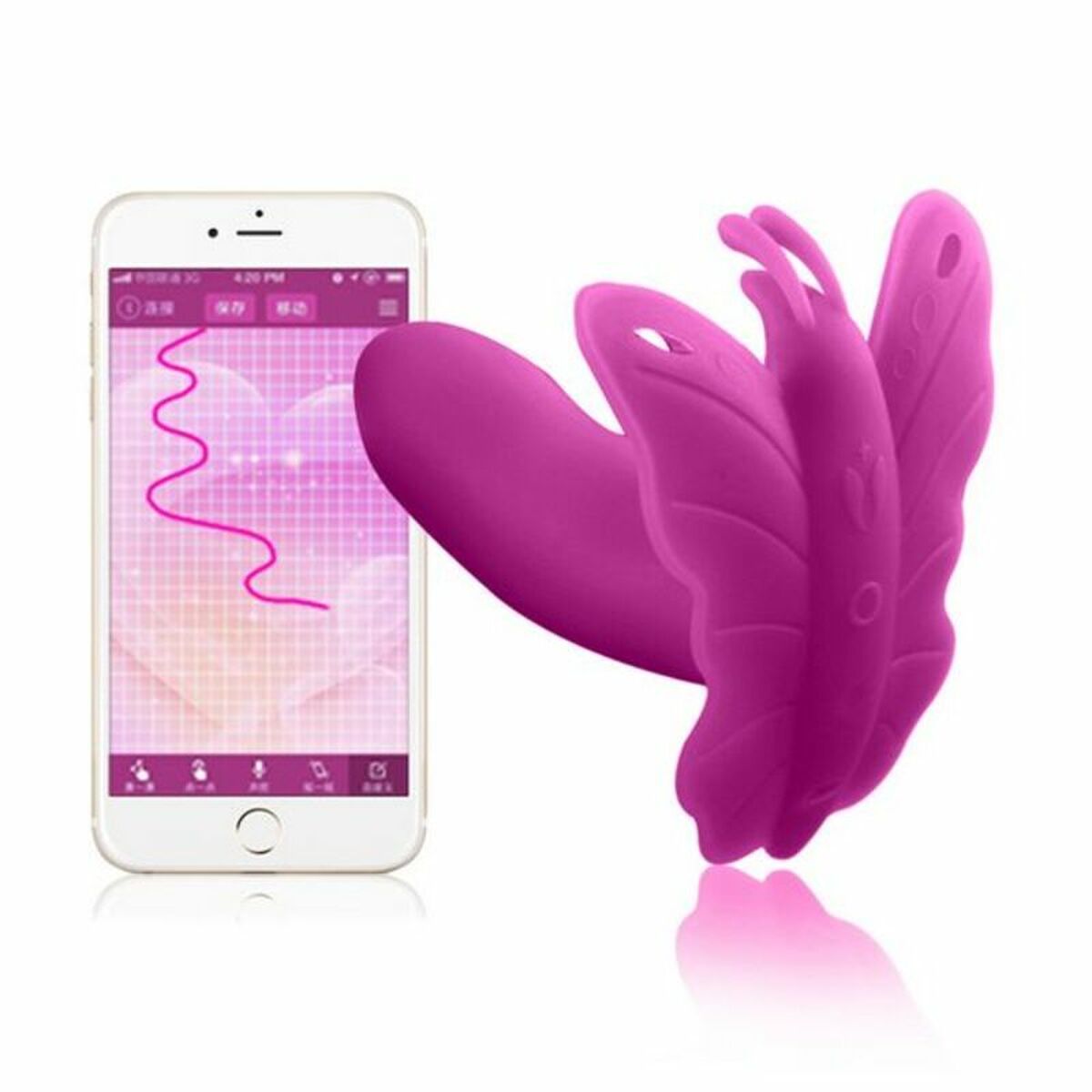 Lydia I Smart Butterfly Vibe Lilla Realov AP134-V