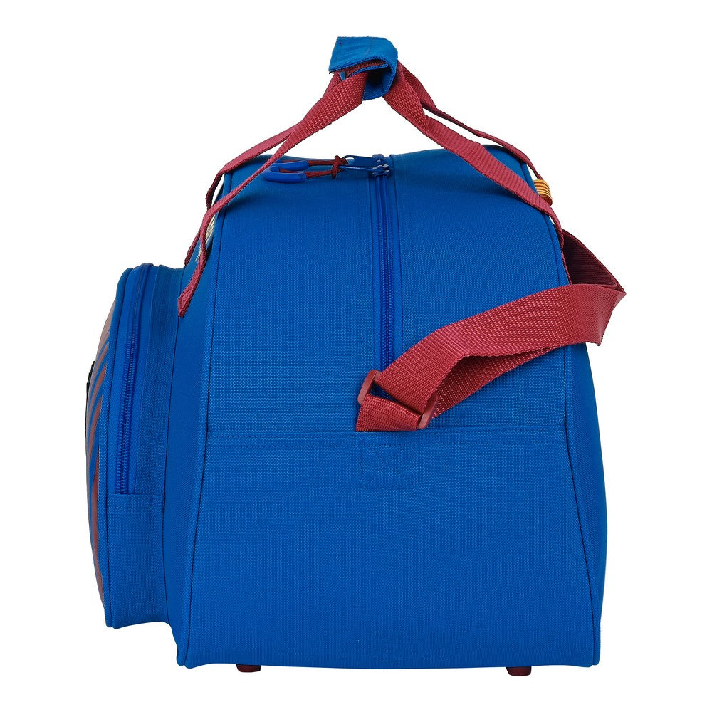 Sportsbag F.C. Barcelona Rødbrun Marineblå (40 x 24 x 23 cm)