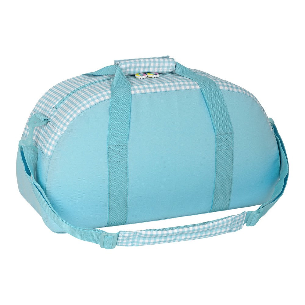 Sportsbag BlackFit8 Fly With Me Hvit Himmelblå (50 x 26 x 20 cm)