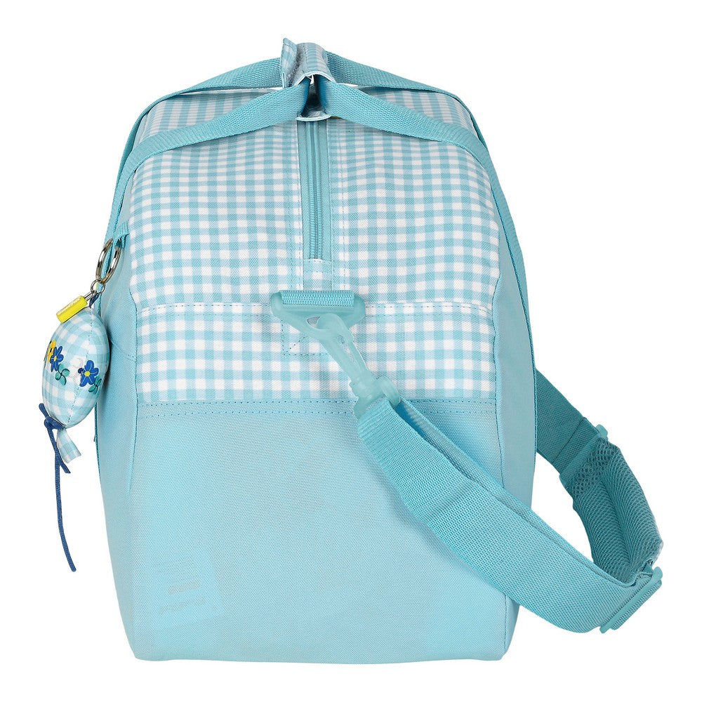 Sportsbag BlackFit8 Fly With Me Hvit Himmelblå (50 x 26 x 20 cm)
