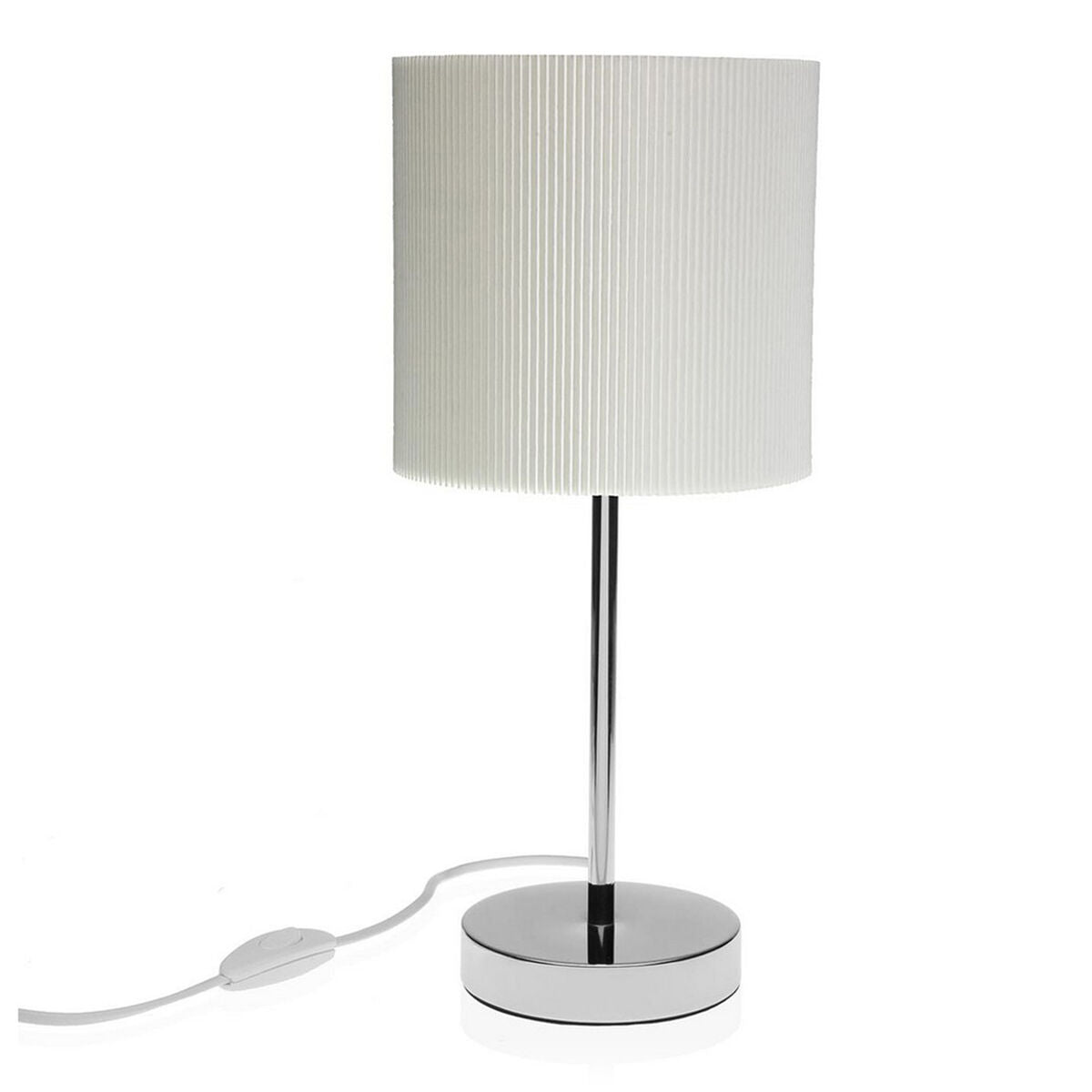 Bordlampe Versa Keramikk Metall Tekstil (18 x 18 x 41 cm)