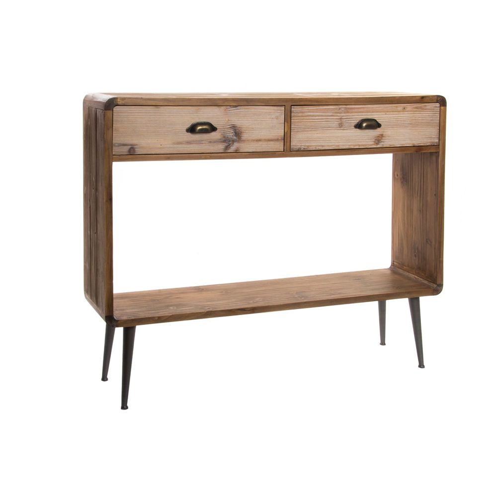 Entremøbel Stretto Decor Tre Metall (115 x 30 x 96 cm)