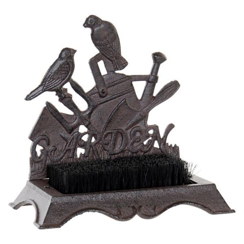 Børste DKD Home Decor Garden Jern