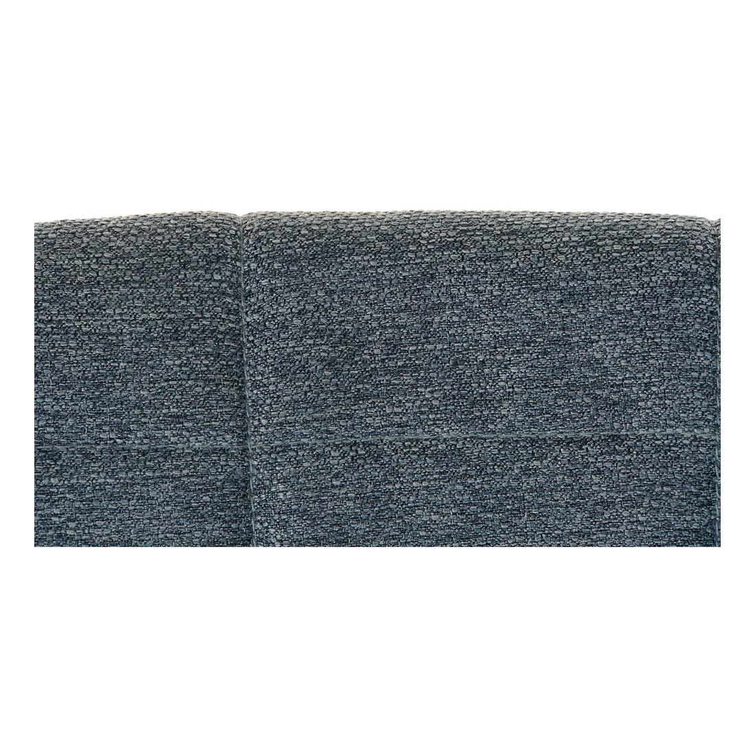 Stol Stretto Decor Blå Sølv Polyester Metall (52 x 60 x 79 cm)