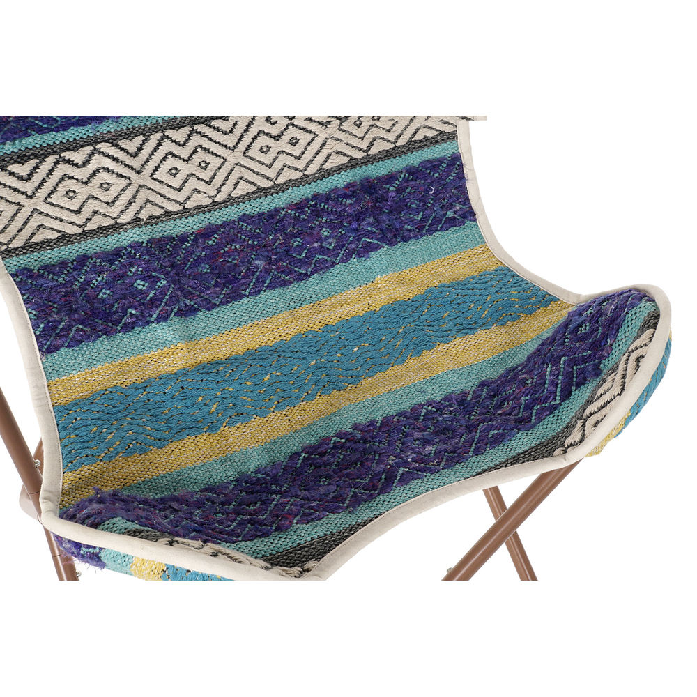 Stol Stretto Decor Bomull Jern (74 x 65 x 90 cm)