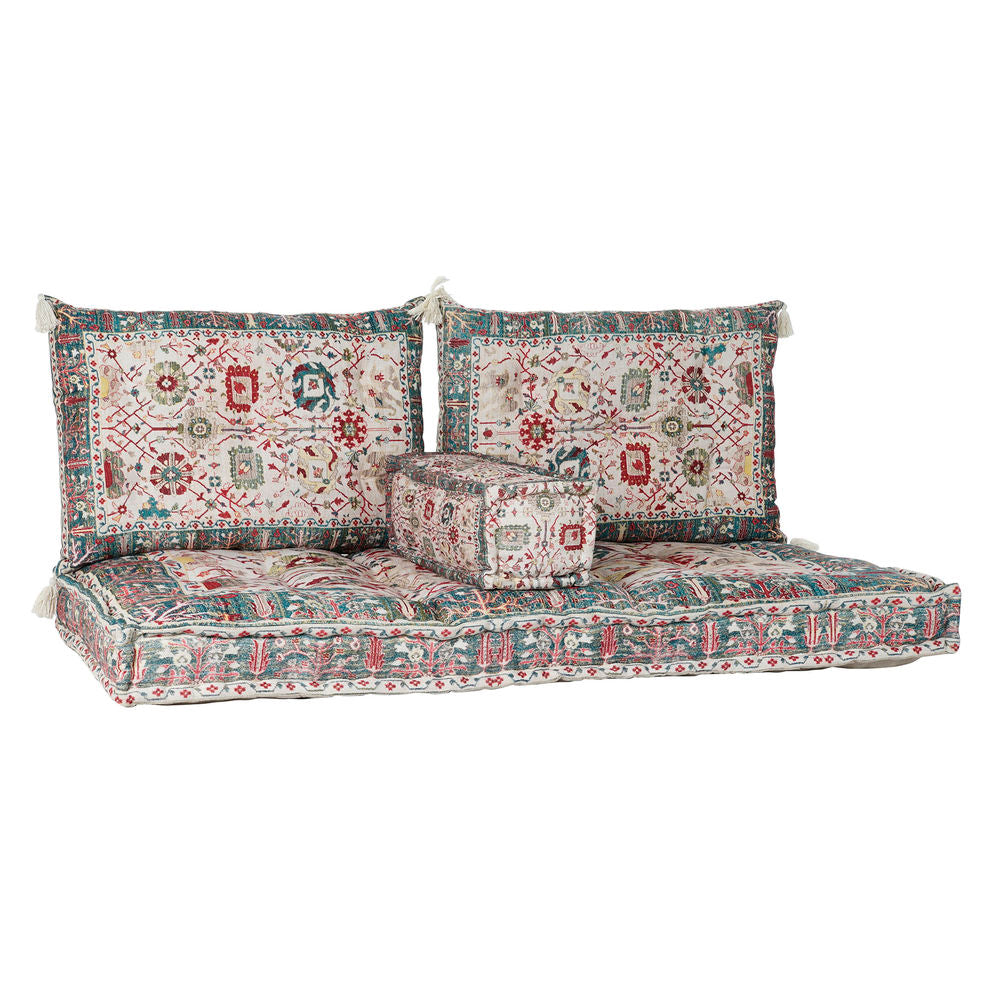 Lenestol Stretto Decor Flerfarget Bomull (4 stk)