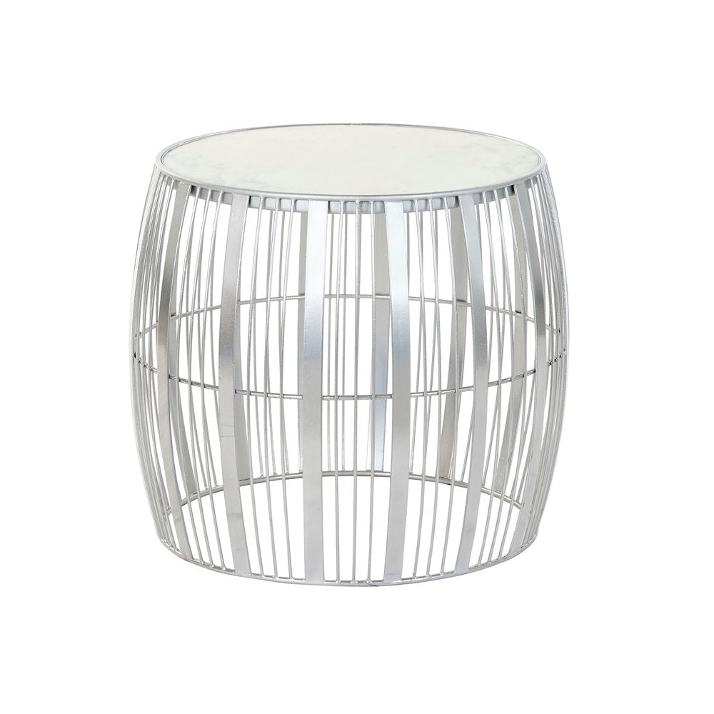 Sidebord Stretto Decor Marmor Jern (46 x 46 x 41 cm)