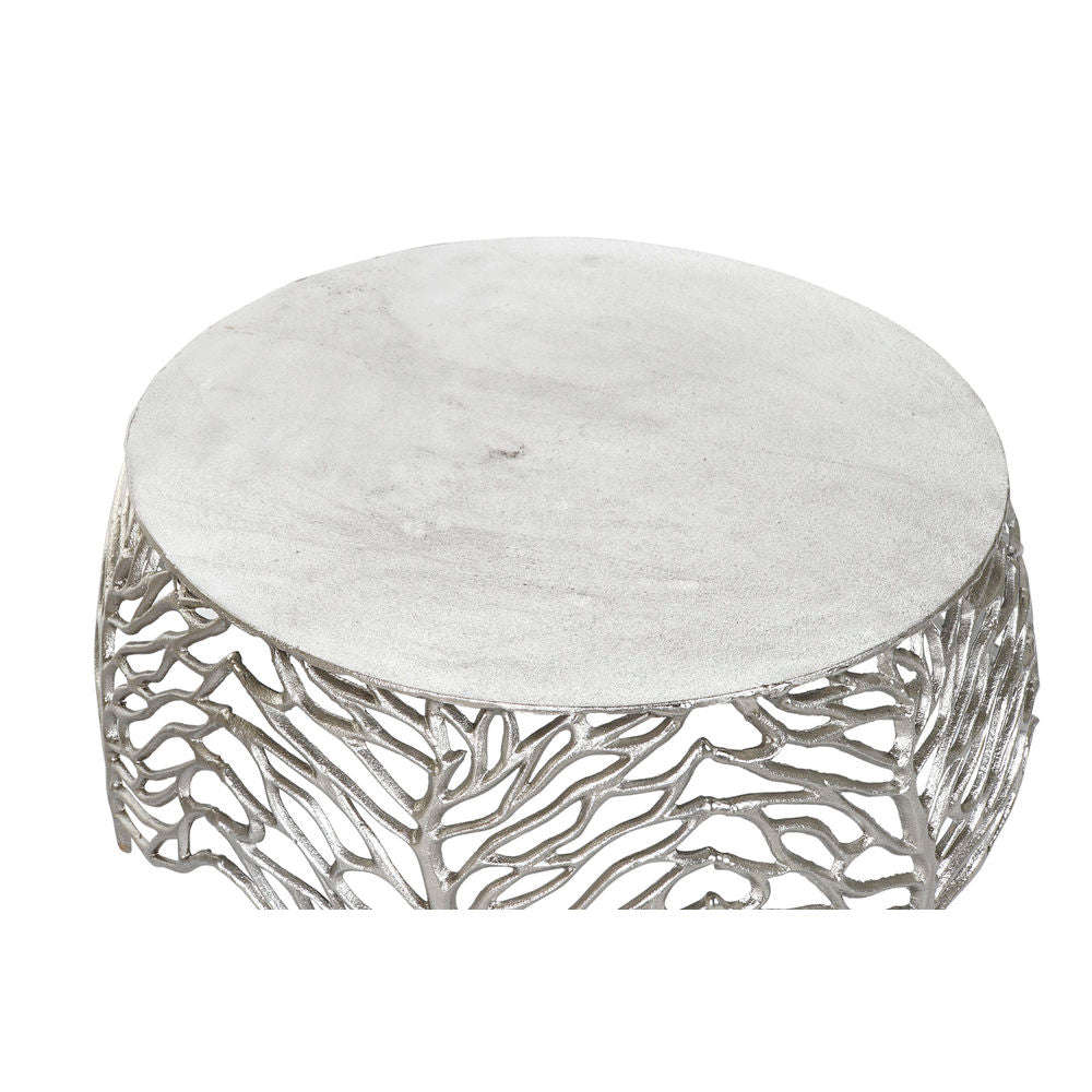 Sidebord Stretto Decor Aluminium (2 stk) (52 x 52 x 25 cm) (63.5 x 63.5 x 30.5 cm)