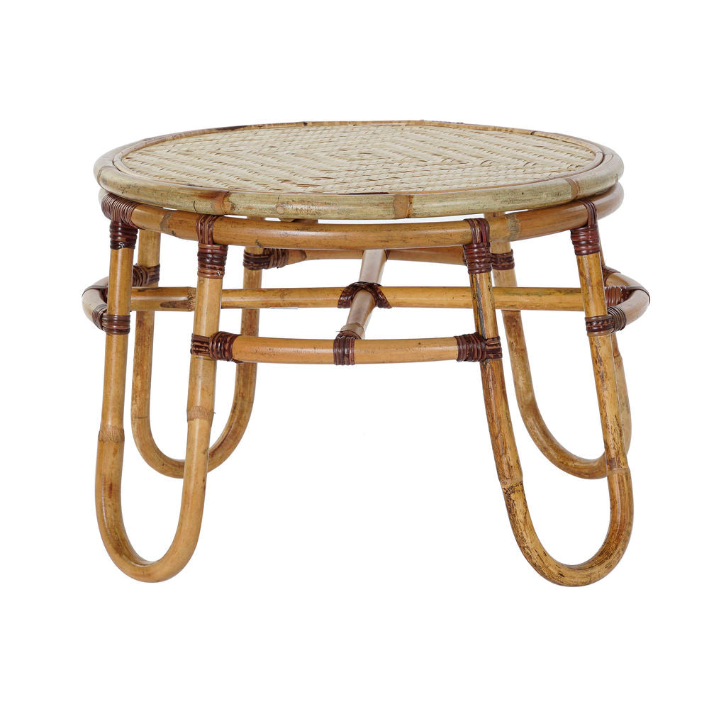 Sidebord Stretto Decor Bambus Rotting (60 x 60 x 42 cm)