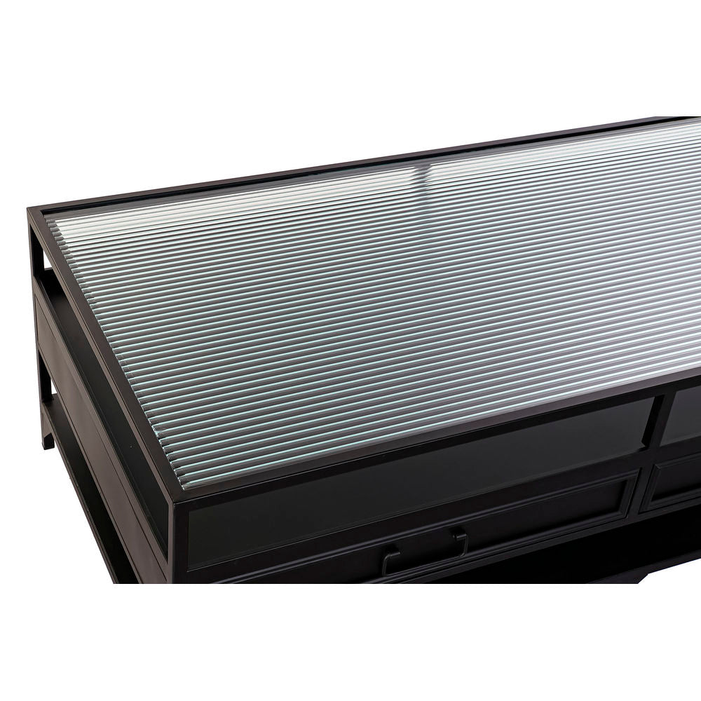 Senterbord Stretto Decor Metall Krystall (120 x 60 x 40 cm)