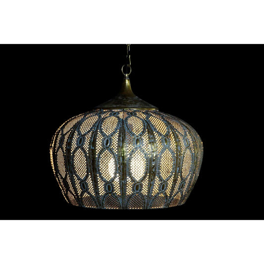 Taklys DKD Home Decor Gyllen 50 W (43 x 43 x 41 cm)