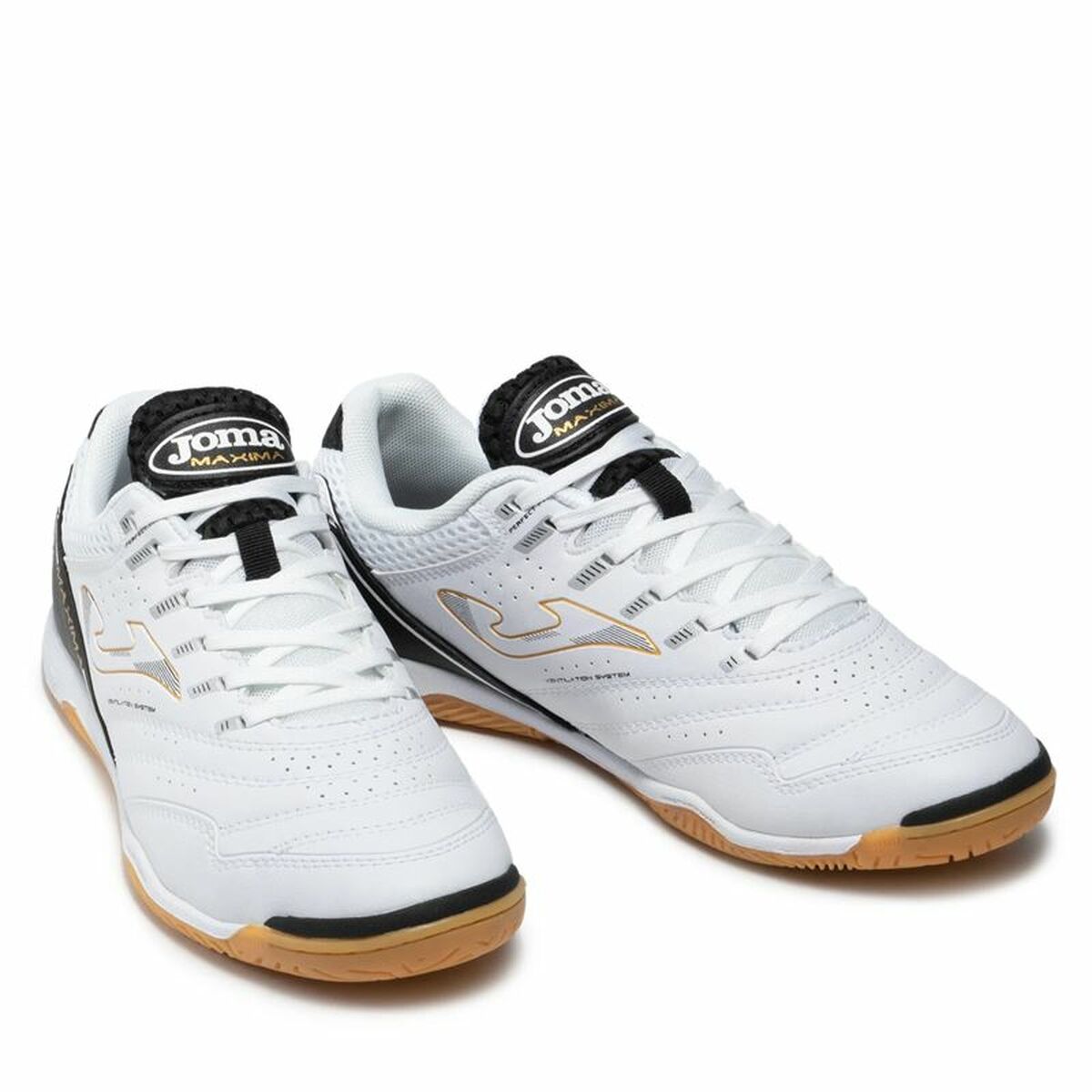 Innendørs fotballsko Joma Sport Maxima Hvit Menn