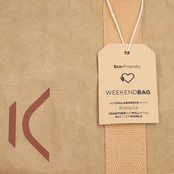 Sportsbag KSIX WeekendBag Eco-friendly kraftpapir Brun