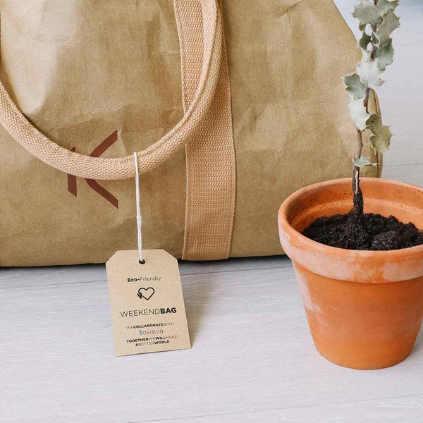 Sportsbag KSIX WeekendBag Eco-friendly kraftpapir Brun