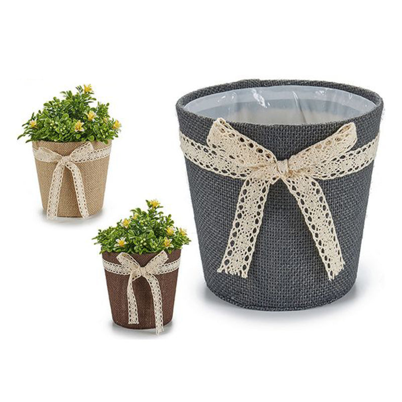 Dekorative Pongponger Klut (15 x 14,5 x 15 cm) (16 x 14,5 x 16 cm) (16 x 14,5 x 16 cm)