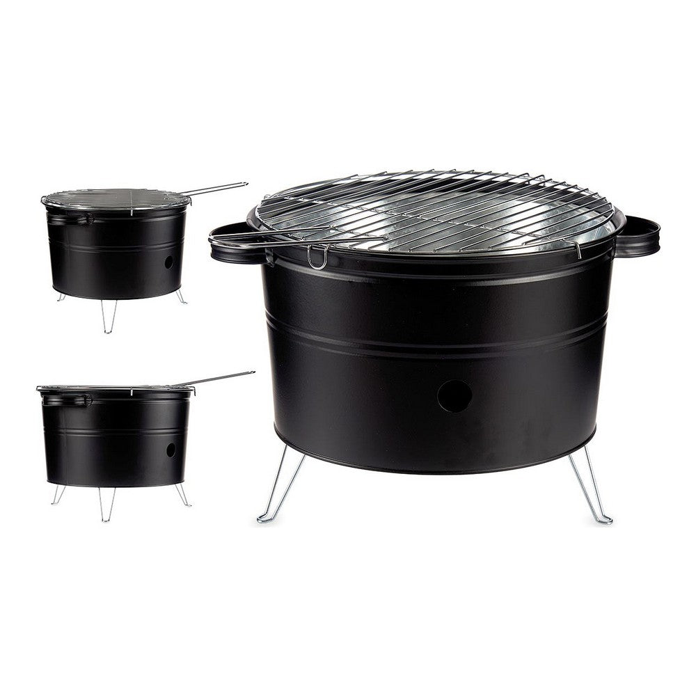 Bærbar Grill Jern Sink (35 x 20 x 30 cm)