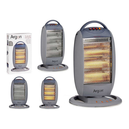 Halogen Varmeapparat 1200 W Grå