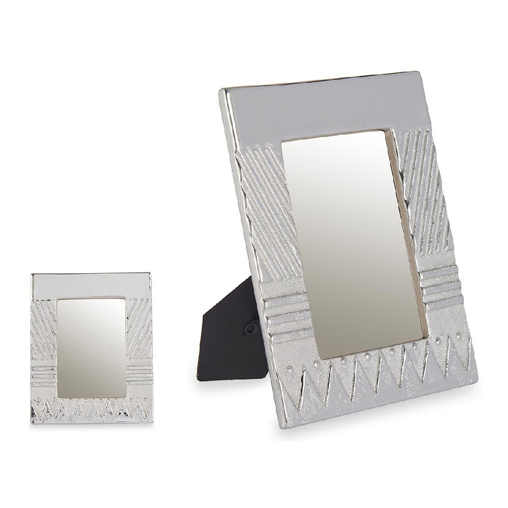 Fotoramme Sølv Keramikk (18,5 x 1,5 x 23 cm)