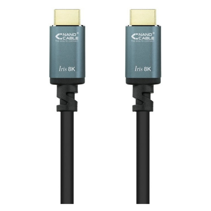 HDMI-Kabel NANOCABLE 8K Ultra HD Svart