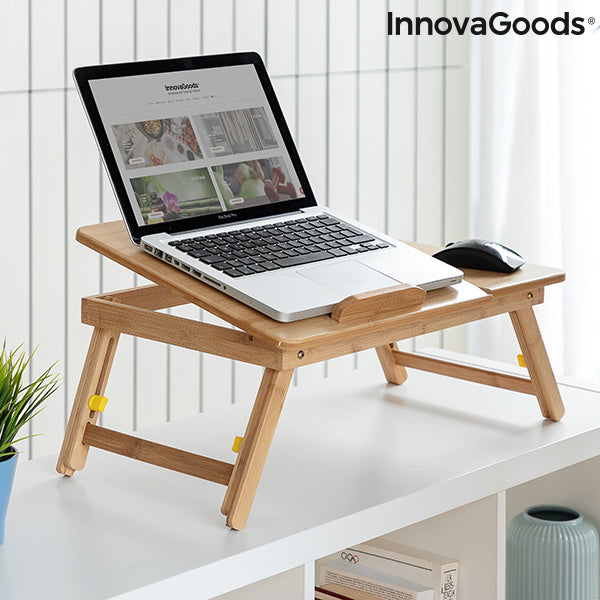 Sammenleggbart Sidebord av Bambus Lapwood Stretto