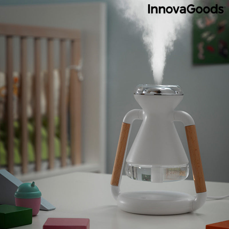 3-i-1 trådløs lader, aromadiffusor og luftfukter Misvolt Stretto
