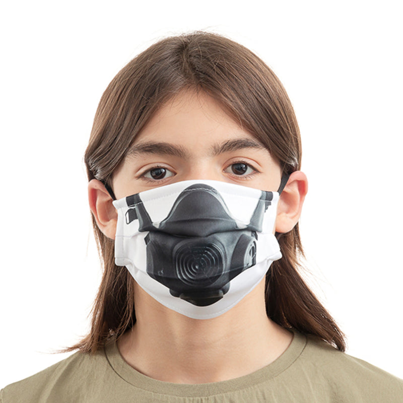 Hygienisk gjenbrukbar tøymaske Gas Luanvi Størrelse M Pakke med 3 enheter