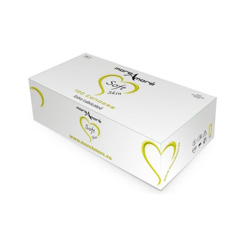 Kondom Myk Hud 100 stk MoreAmore E21035