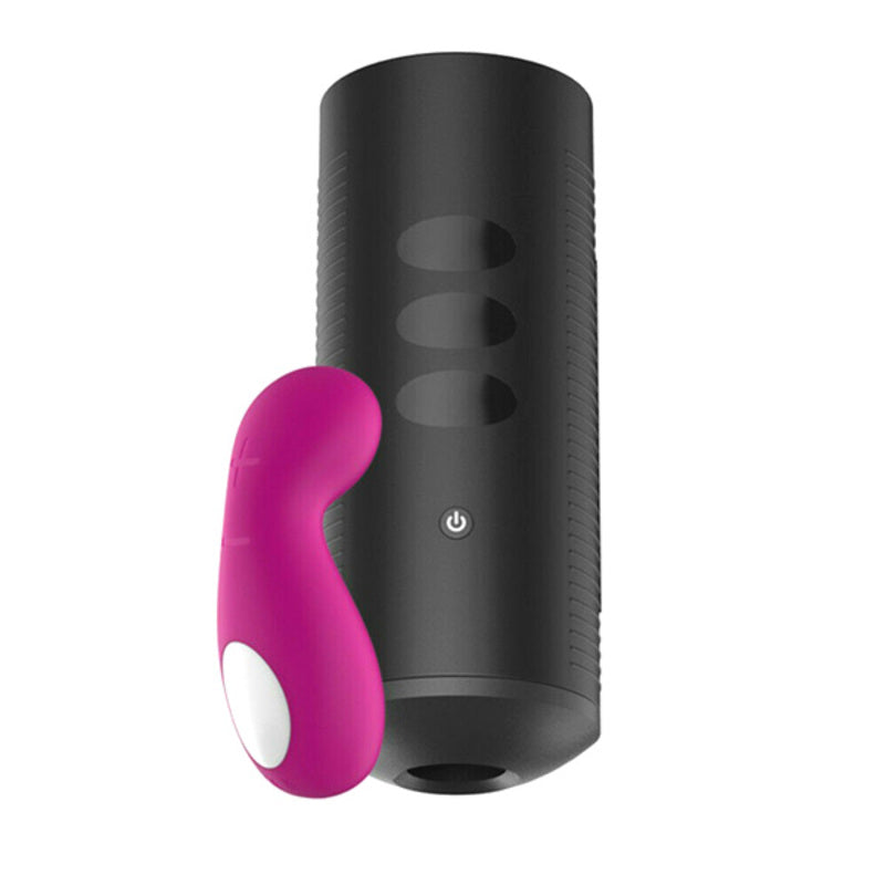 Flip Hole Masturbator Svart Titan & Cliona Kiiroo