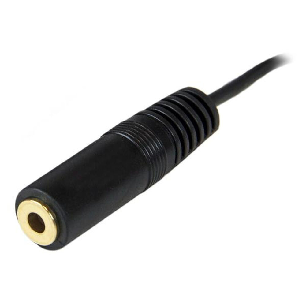 Jack Forlengelseskabel (3.5 mm) Startech MU12MF               3,7 m Svart