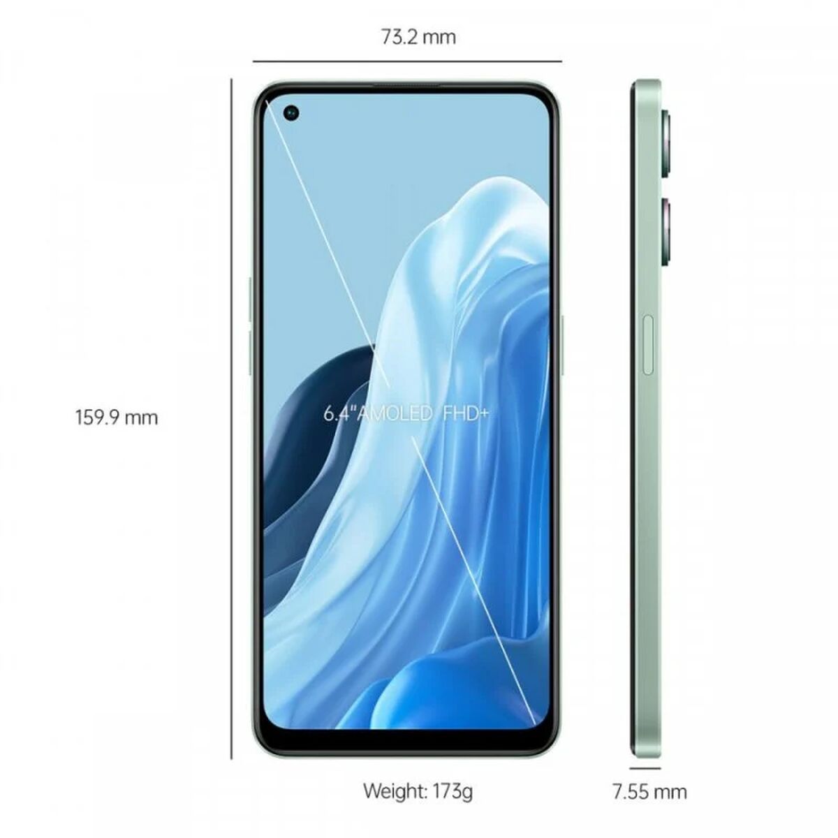 Smarttelefoner Oppo OPPO Reno8 Lite 5G 128 GB RAM 6,43" 128 GB 8 GB RAM