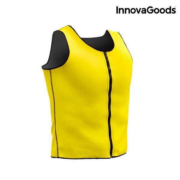 Stretto Sportsvest for Menn med Badstueeffekt