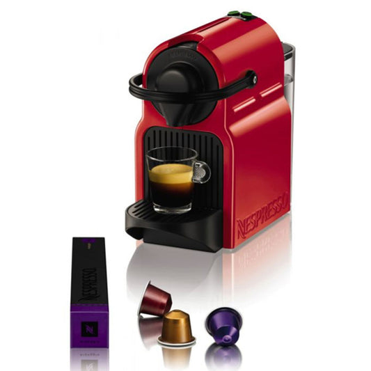 Kapslet Kaffemaskin Krups Nespresso Inissia XN100510 0,7 L 19 bar 1270W Plast Rød 700 ml 800 ml 1 L (Kapslet Kaffemaskin)