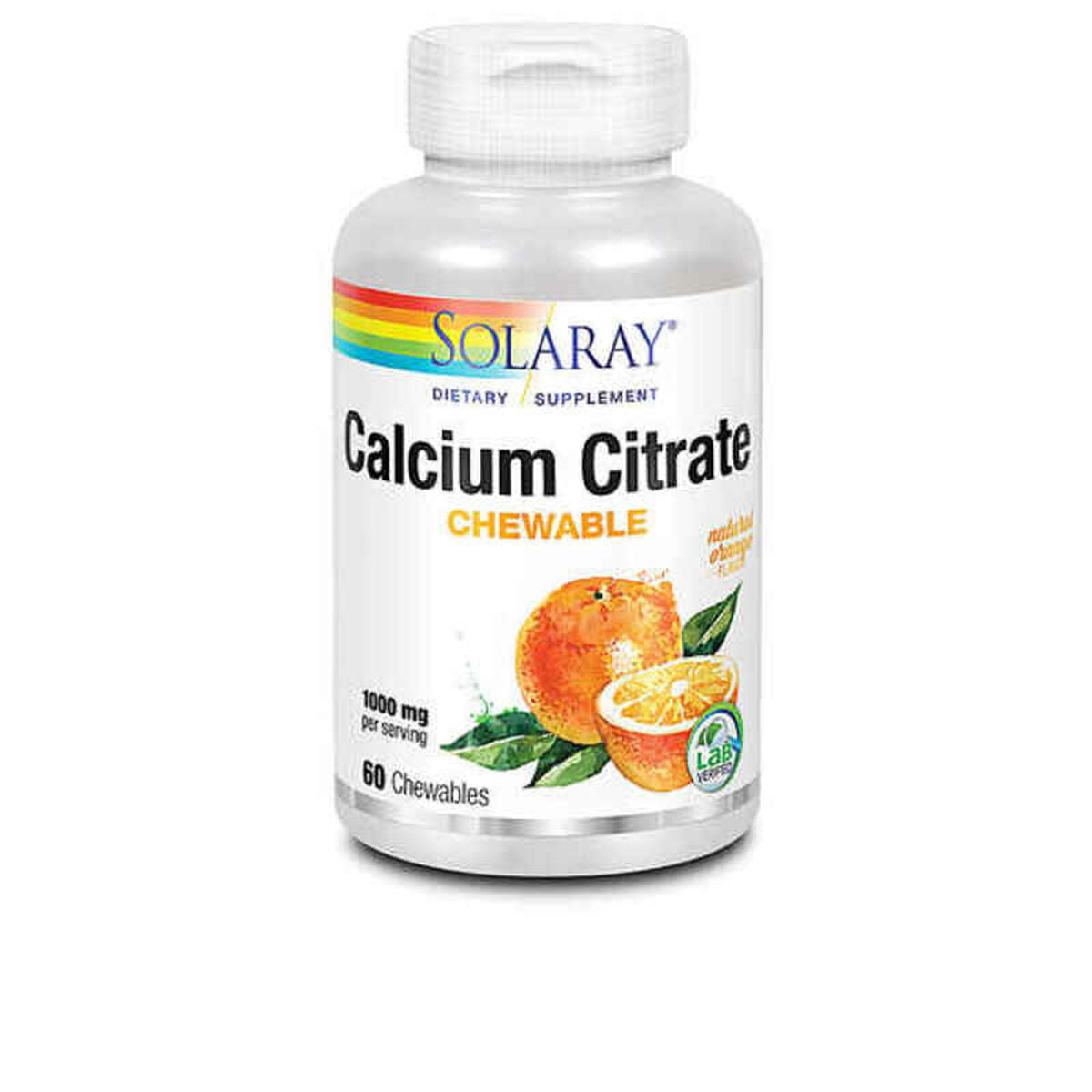 Kalsium Solaray Calcium Citrate (60 uds)
