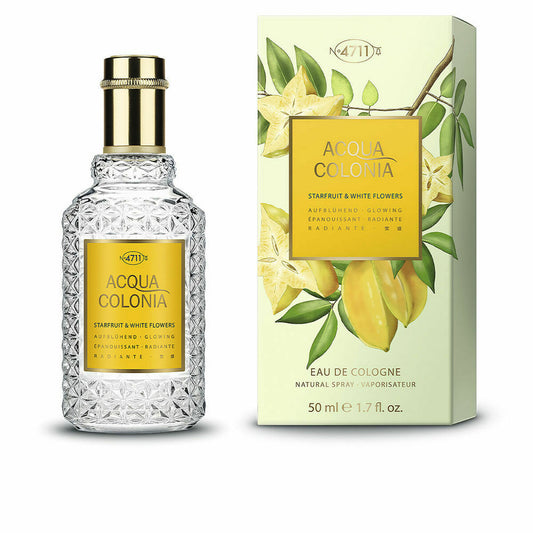 Unisex parfyme 4711 Acqua Colonia EDC Carambola Hvite blomster (50 ml)