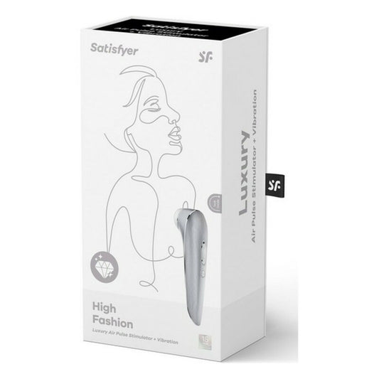Sugestimulator for klitoris Satisfyer Luxury High Fashion Sølv