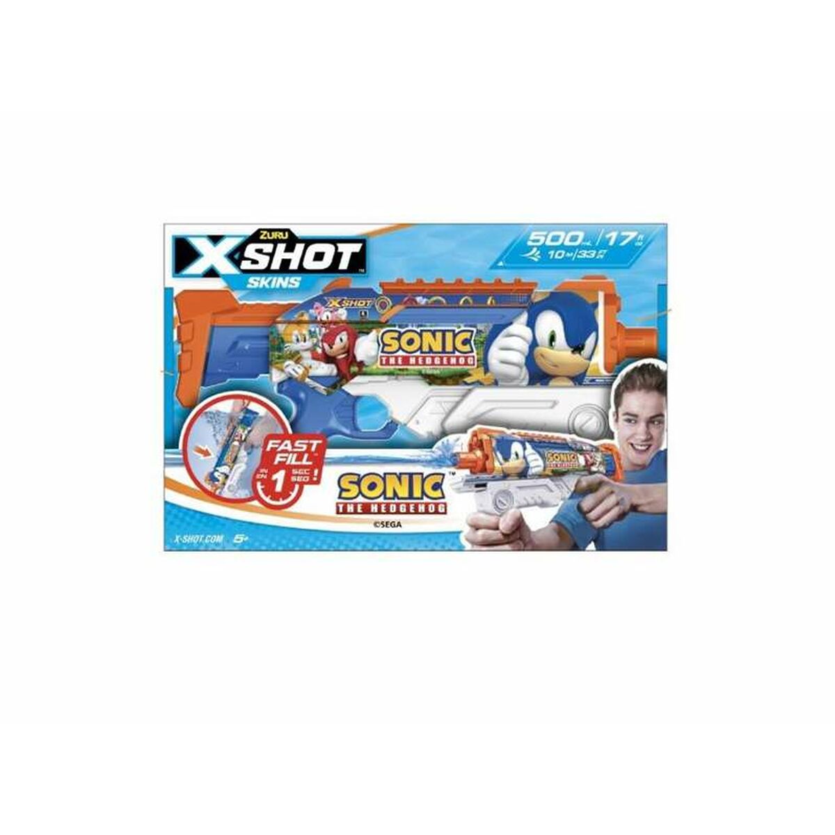 Vannpistol Sonic X-Shot Skins Hyperload 35 x 6 x 23 cm