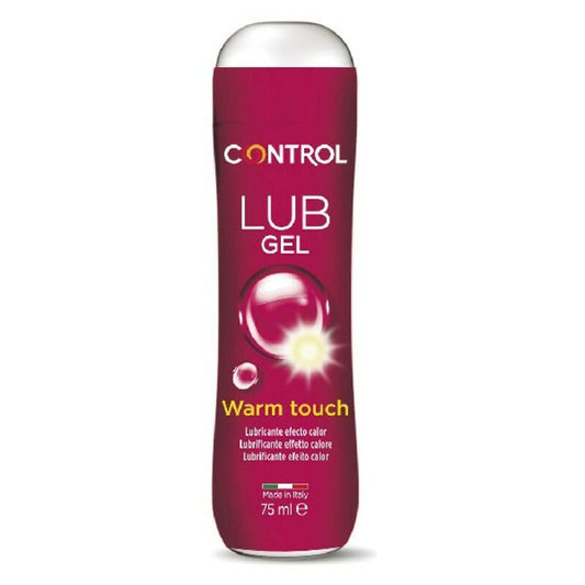 Vannbasert Glidemiddel Warm Touch Control Lub (75 ml)