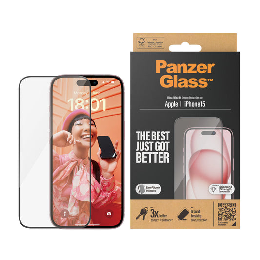 Skjermbeskytter for Mobil Panzer Glass 2809 Apple