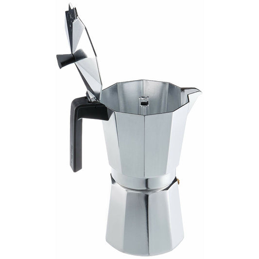 Italian Kaffekanne Valira VITRO 12T Sølv Aluminium (12 Kupit)