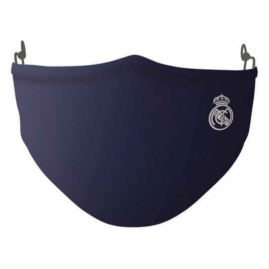 Hygienisk gjenbrukbar tøymaske Real Madrid C.F. Blå