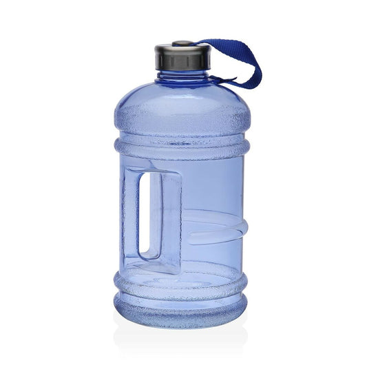Flaske Versa 2 L Blå Silikon Polyetylen polystyren 13 x 26 x 13 cm