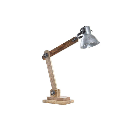 Bordlampe DKD Home Decor Sølv Brun 220 V 50 W (50 x 15 x 65 cm)