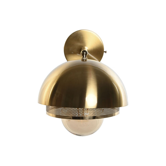 Vegglampe DKD Home Decor Gyllen Metall Jern 50 W Moderne 220 V 20 x 24 x 16 cm