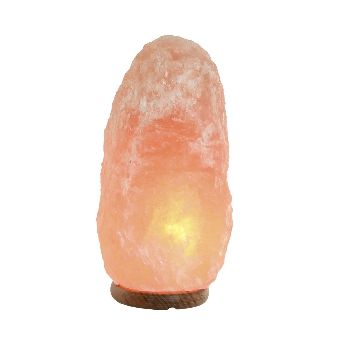 Bordlampe Home ESPRIT Rosa Salt Treverk av mangotre 15 W 220 V 17 x 14 x 35 cm